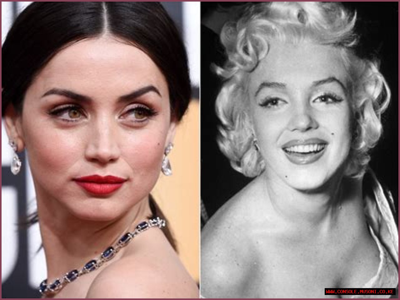 A Unique Glimpse Into The Ana De Armas And Marilyn Monroe Comparison