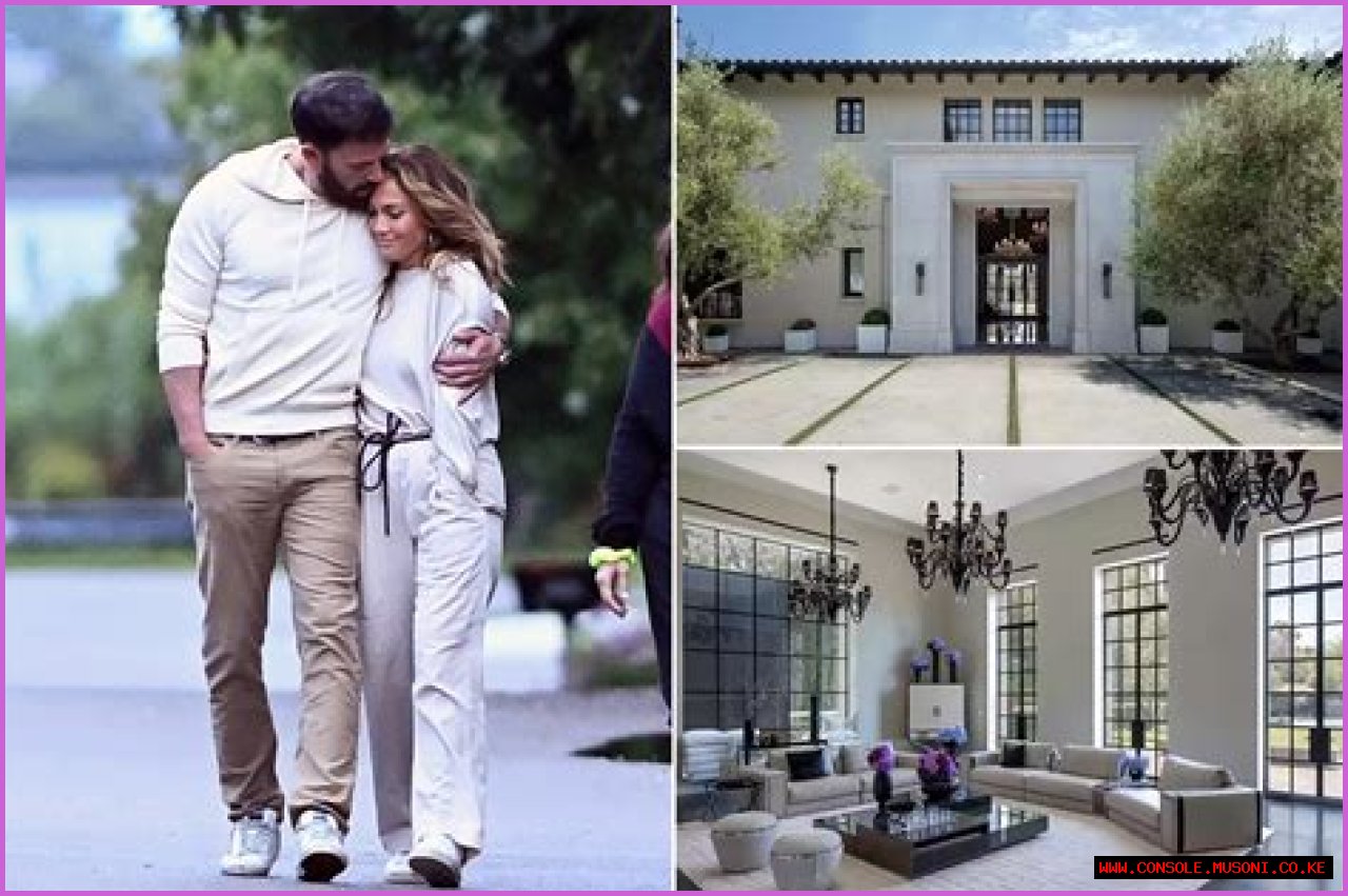 Exploring The Glamorous Life: Ben Affleck And Jennifer Lopez's Home