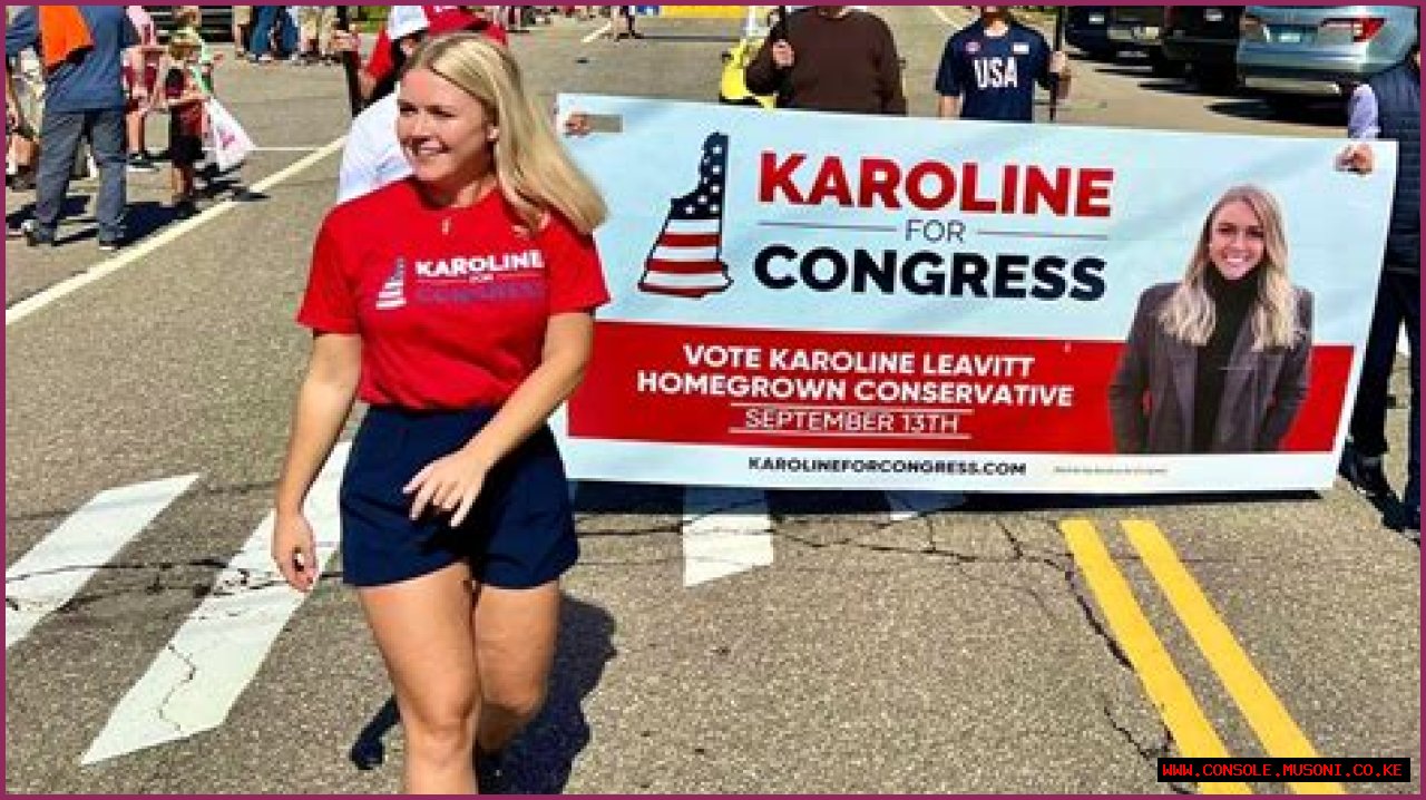 Unveiling The Life And Journey Of Karoline Leavitt